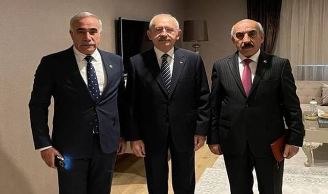 Eski İl Başkanı Hayrettin Cidir, Kılıçdaroğlu ile görüştü
