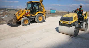 Karaköprü'de üst yapı çalışmaları sürüyor