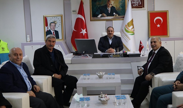 Mehmet Akyürek'ten Viranşehir Belediyesine ziyaret