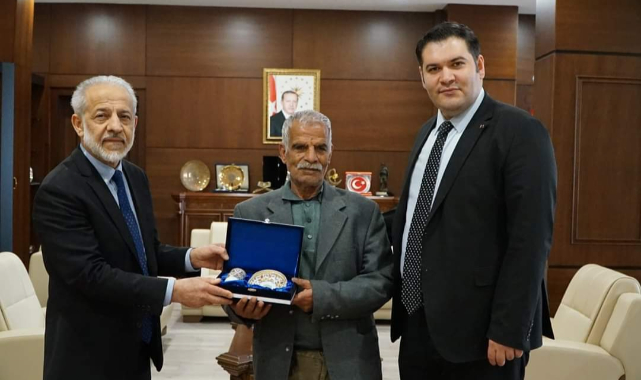 Rektör Çelik üniversitenin emektarını unutmadı