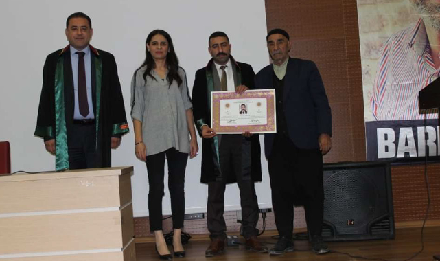 Şanlıurfa Barosu'nda cüppe giyen avukatlar göreve başladı