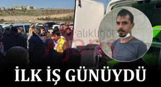 Şanlıurfa’da çatıdan düşen işçi hayatını kaybetti