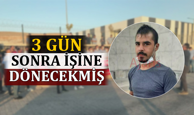 Şanlıurfa'da çatıdan düşen işçi tekstil fabrikasında çalışıyormuş