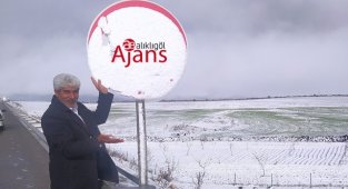 Şanlıurfa'da mart ayında kar yağışı