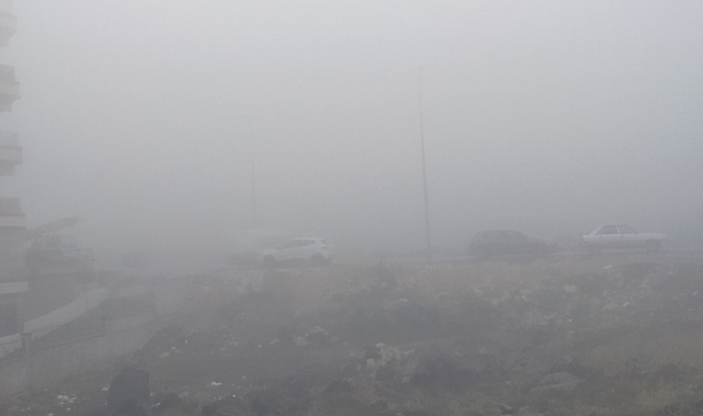 Şanlıurfa'da sis etkili oluyor