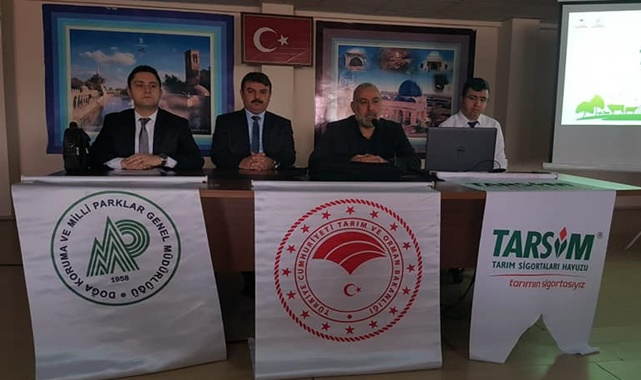 Şanlıurfa'da yaban domuzu zararları hakkında toplantı yapıldı