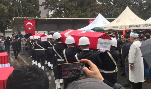 Şehit polisler için tören düzenlendi