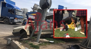 Siverek'te feci kaza! 4 yaralı