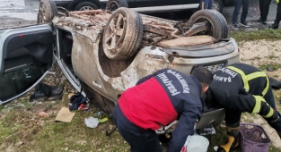 Siverek'te feci kaza! 9 yaralı