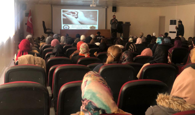 Suruç’ta madde ile mücadele eğitimi verildi