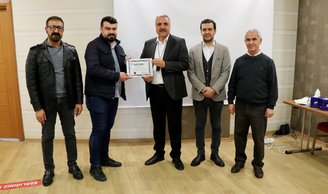 ŞUTSO'da "D1 Temel Bina Akustiği" sertifika eğitimi sona erdi