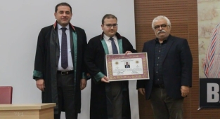 Urfa Barosunda genç avukatlar cüppe giydi