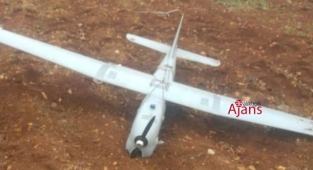 Urfa'da fıstık bahçesine İHA düştü