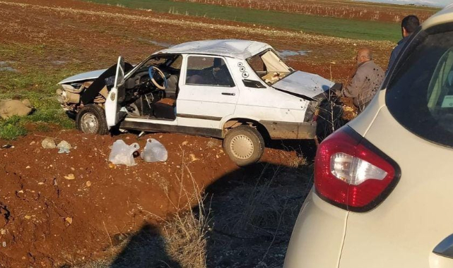 Urfa'nın ilçesinde buzlanma kaza yaptırdı!