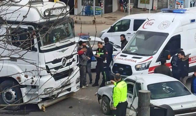Urfa'nın ilçesinde yine kaza! Sürücü yaralandı