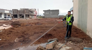 Viranşehir’de larva ile mücadele başladı