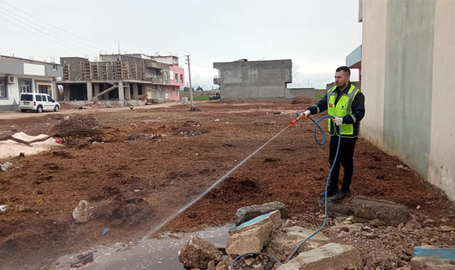 Viranşehir’de larva ile mücadele başladı