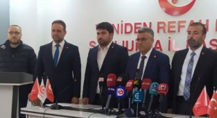 Yeniden Refah Partisi Şanlıurfa İl Başkanlığında deprem