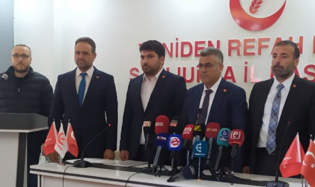 Yeniden Refah Partisi Şanlıurfa İl Başkanlığında deprem