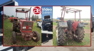 26 yıl önce Afyon'dan çalınan traktör Urfa'da bulundu