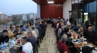 Başkan Beyazgül basın mensuplarını ağırladı