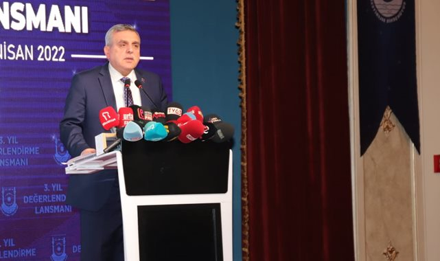 Başkan Beyazgül lansman toplantısında konuştu