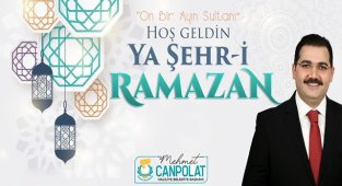 Başkan Canpolat'tan Ramazan ayı mesajı