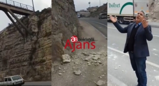 Birecik'te tehlike büyüyor! Köprü çöküyor