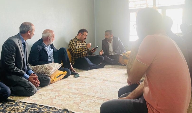 CHP'li Başkandan yardım isteyen babaya ziyaret