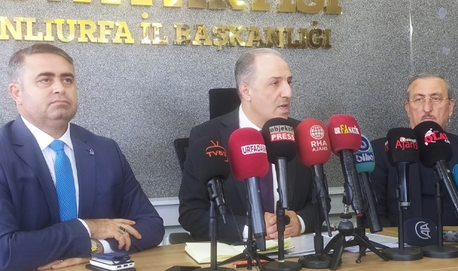 DEVA Partili Yeneroğlu Şanlıurfa'da