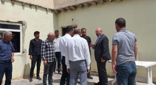 DSİ Müdürü Mahmut Berber sahada incelemede bulundu