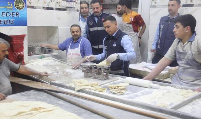 Eyyübiye’de 700 işletme denetlendi