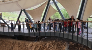 Haliliye Belediyesi ile minikler ilk kez Göbeklitepe'de