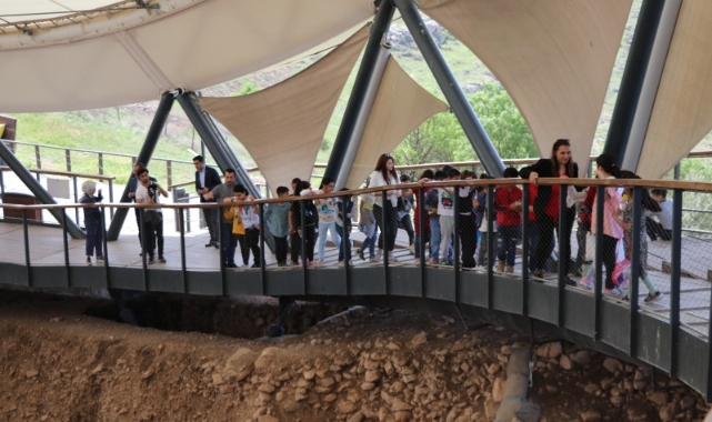 Haliliye Belediyesi ile minikler ilk kez Göbeklitepe'de