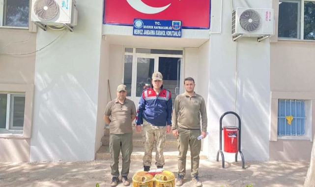 Jandarma el koydu! DKMP teslim aldı