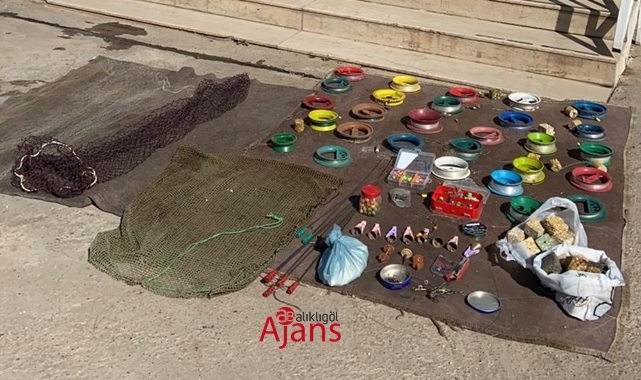 Jandarmadan kaçak balıkçılara baskın