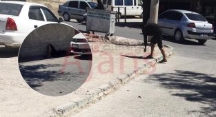 Şanlıurfa'da madde bağımlısı gencin içler acısı hali