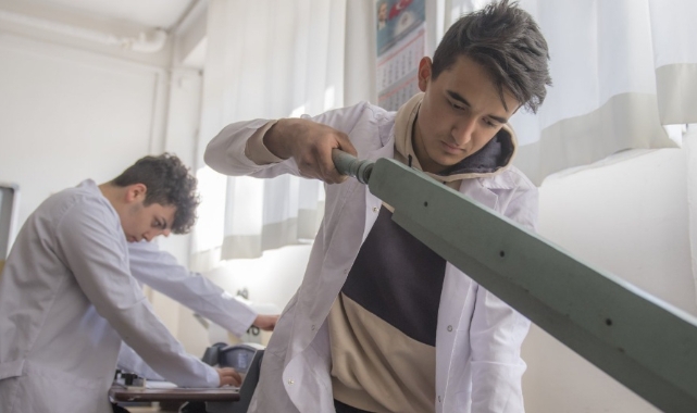 Meslek liselerinin üretim kapasitesi arttı