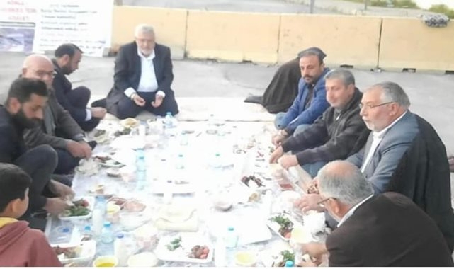 Saadet Partisi Şenyaşar Ailesiyle iftar yaptı