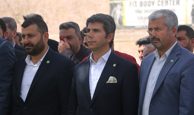 Şanlıurfa’da mandallı eylem