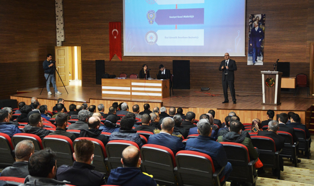 Şanlıurfa’da özel güvenlik görevlilerine eğitim verildi