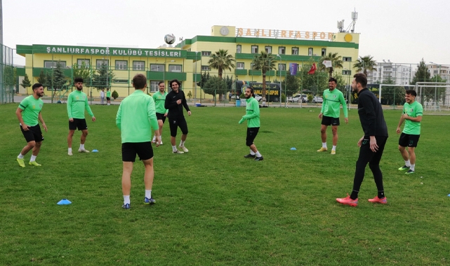 Şanlıurfaspor, pazar günkü maçın hazırlıklarına başladı