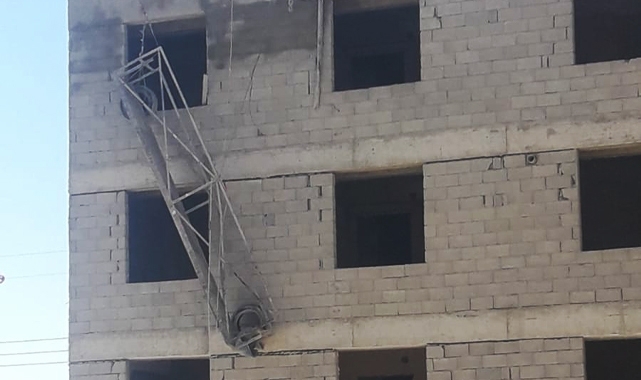 Suruç’ta yüksekten düşen inşaat işçisi hayatını kaybetti