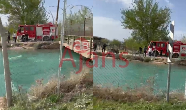 Urfa'da DSİ kanalına düşen çocuk suda kayboldu