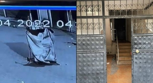 Urfa'da hırsızlar bina kapılarını sökmeye başladı