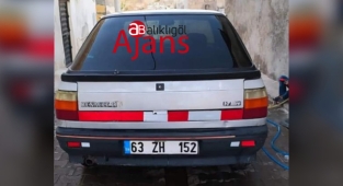 Urfa'da işyeri önündeki otomobil çalındı