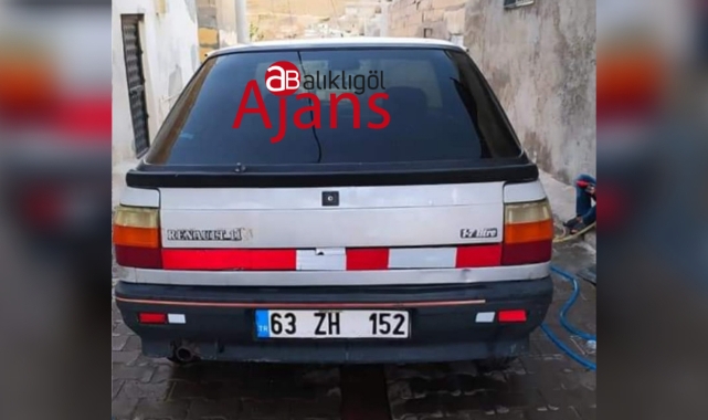 Urfa'da işyeri önündeki otomobil çalındı