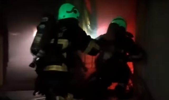 Urfa'da mesken yangını! Büyük hasar oluştu