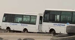 Urfa'da milyonluk araçlar çürümeye terk edildi