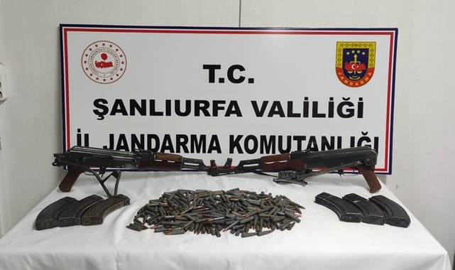 Urfa'nın ilçesinde cephanelik ele geçirildi